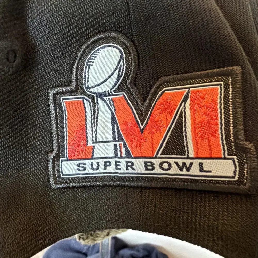 New Era 9FORTY Los Angeles Rams Super Bowl LVI Champions Adjustable Cap Black
